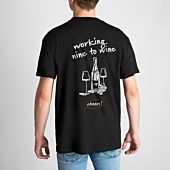 Personalised T-Shirt with Drinks Doodle and Text
