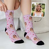 Personalised Cupid Socks with Face