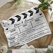 Personalised Clapboard Blanket