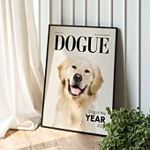 Personalised Pet Magazine Poster