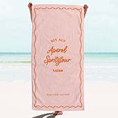 Personalised Coloured Towel