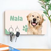Personalised Key Hanger with Pet