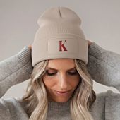 Personalised Beanie with Monogram