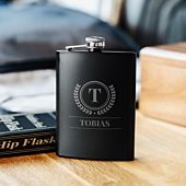 Personalised Hip Flask with Monogram