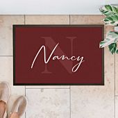 Personalised Doormat with Monogram