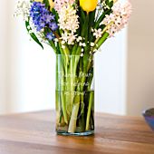 Personalised Vase with Text and Symbol
