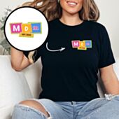 Personalised Mama T-Shirt with Memphis Design