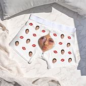 Personalised Boxer Shorts with Zipper Design
