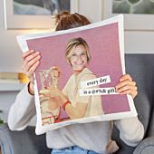 Personalised Retro Cushion Cover