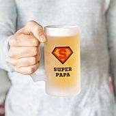 Personalised Superhero Beer Mug