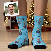 Personalised Superhero Socks
