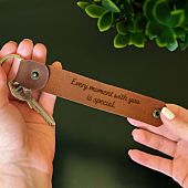 Personalised Keychain with Hidden Message