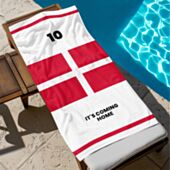 Personalised World Cup Towel with Text