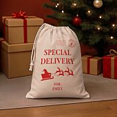 Personalised Christmas Mail Sack