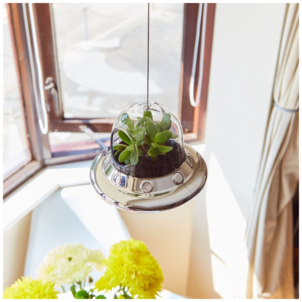 Space Invader Hanging Planter