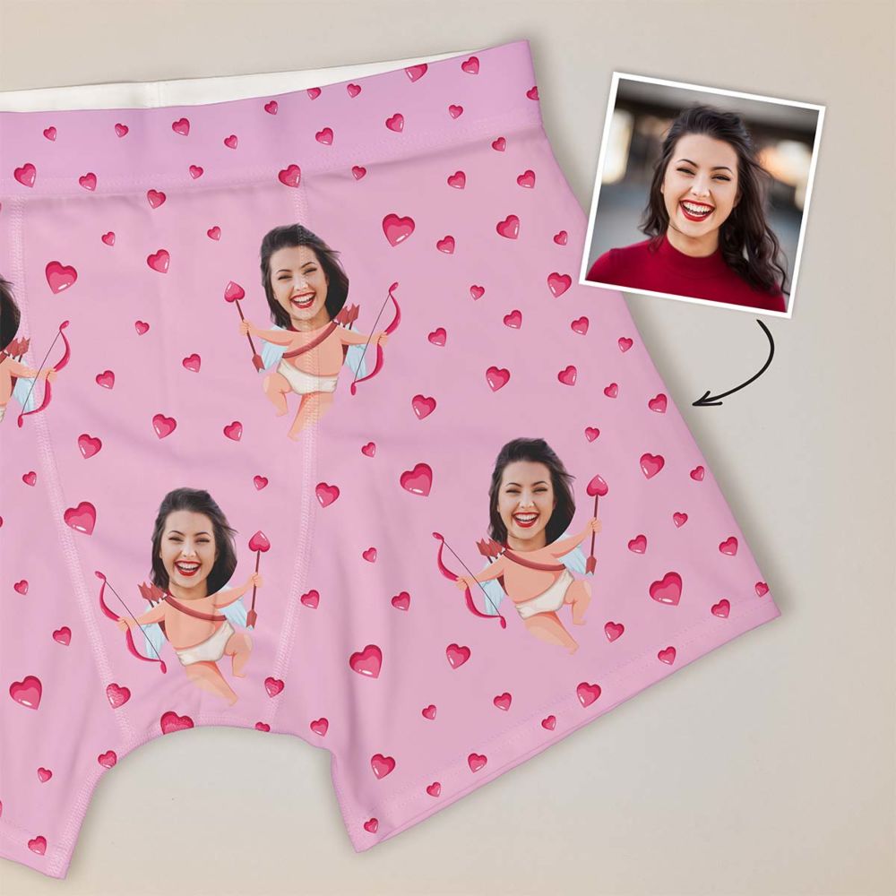 Cupid Face Upload Boxers