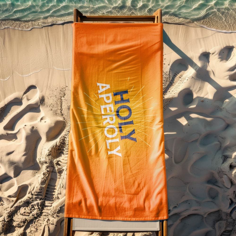 Personalised Towel – Two Lines of Text