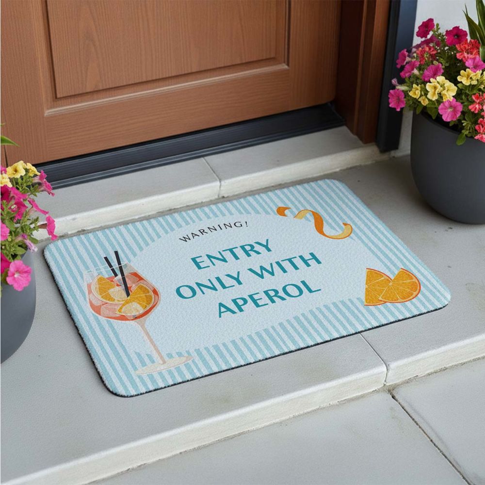 Personalised Aperol Doormat