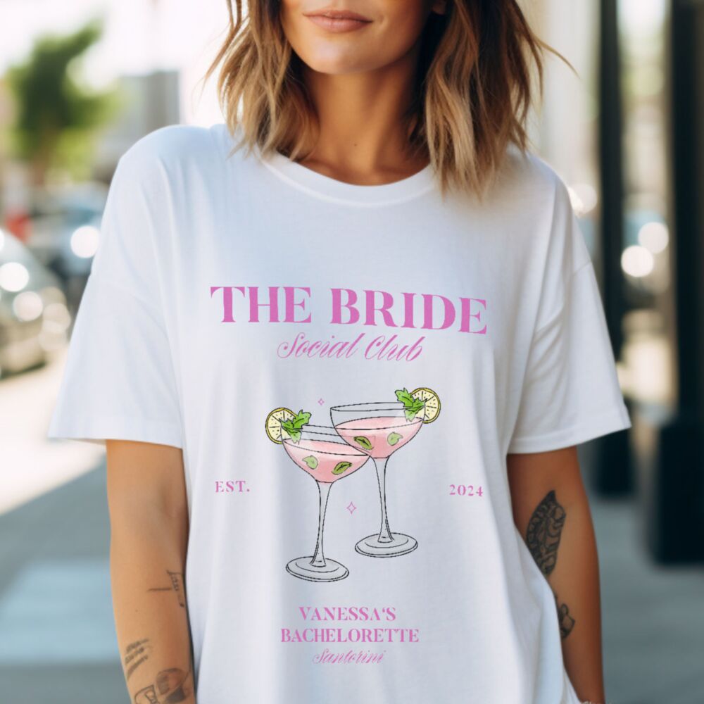 Personalised Cocktail T-shirt