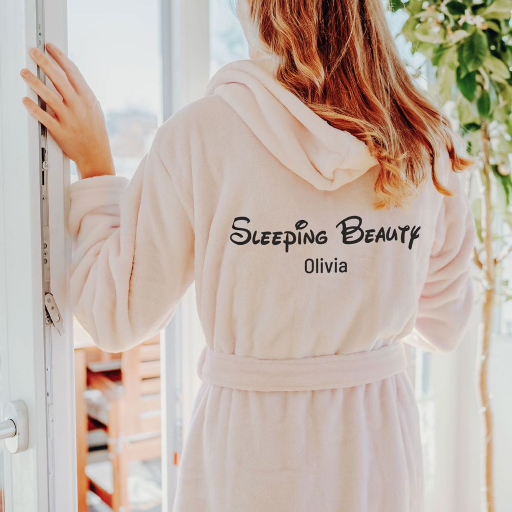 Personalised Luxury Princess Bathrobe