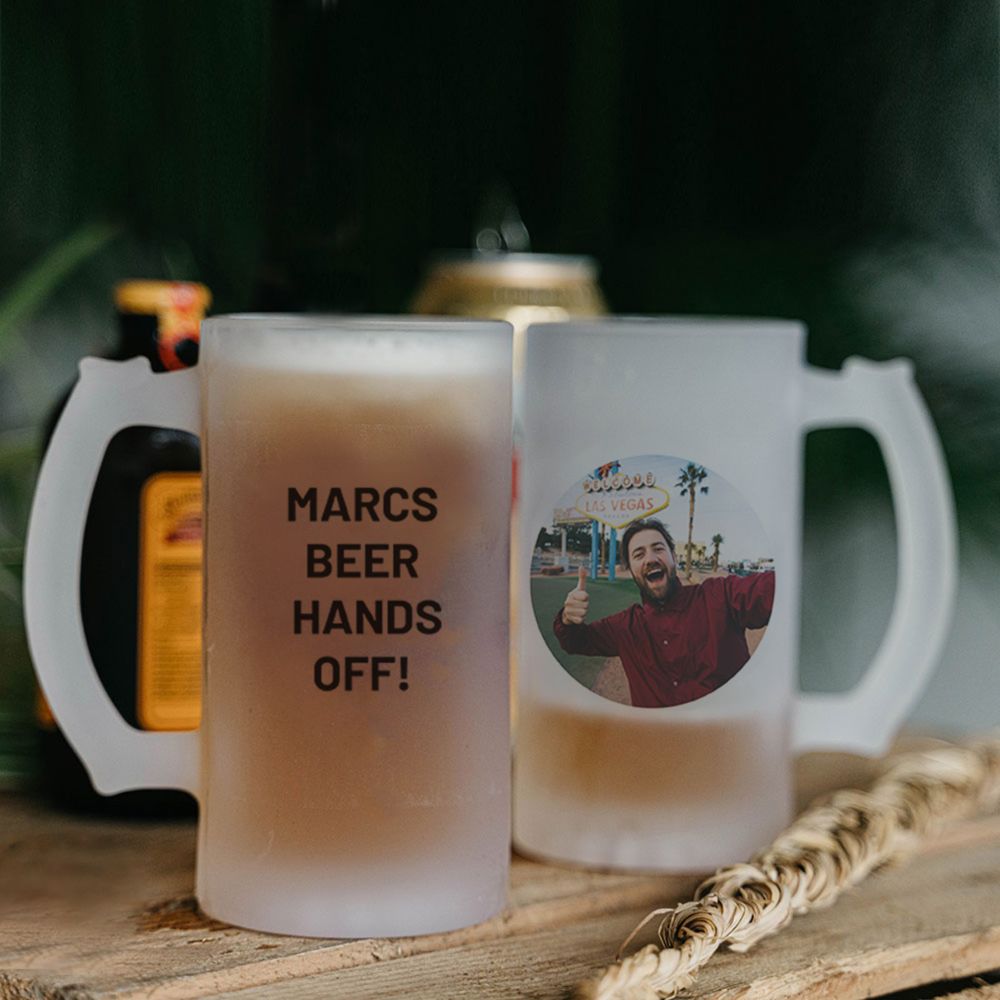 Personalised Photo Beer Stein