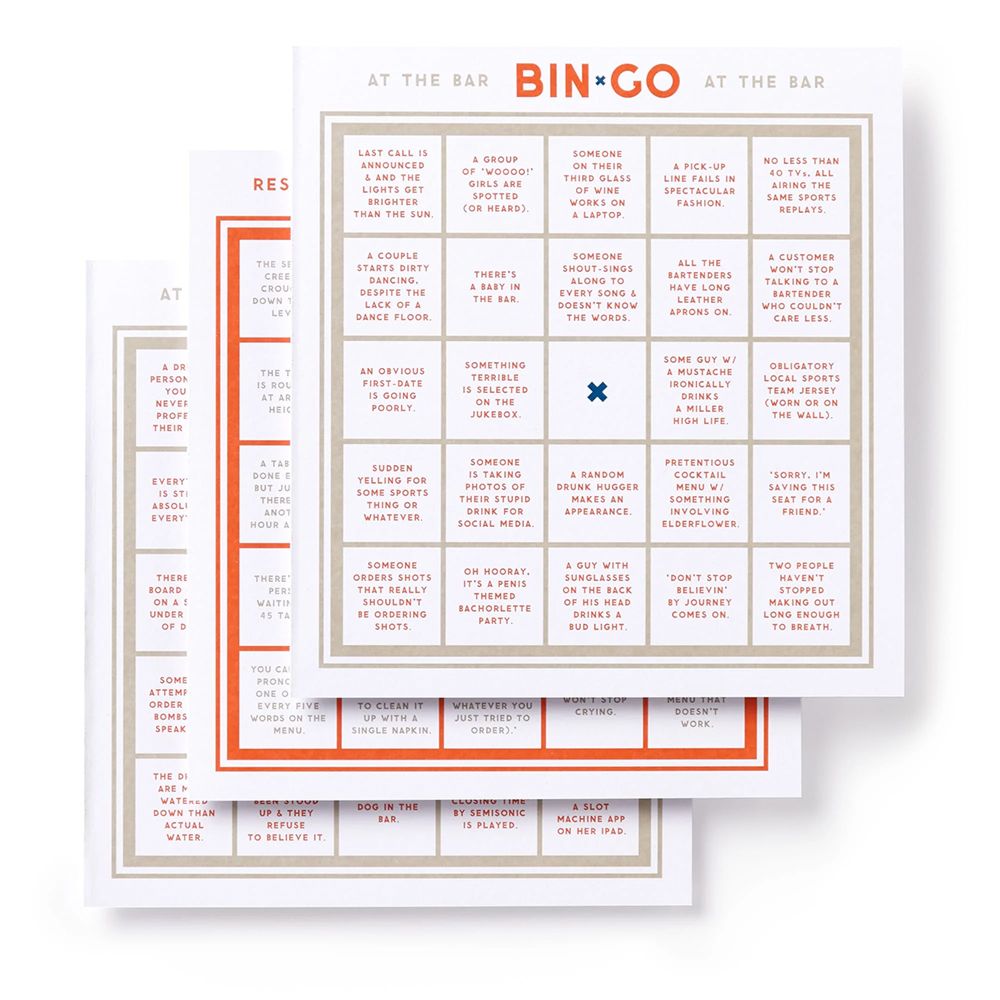 Bin-go Get A Few Drinks