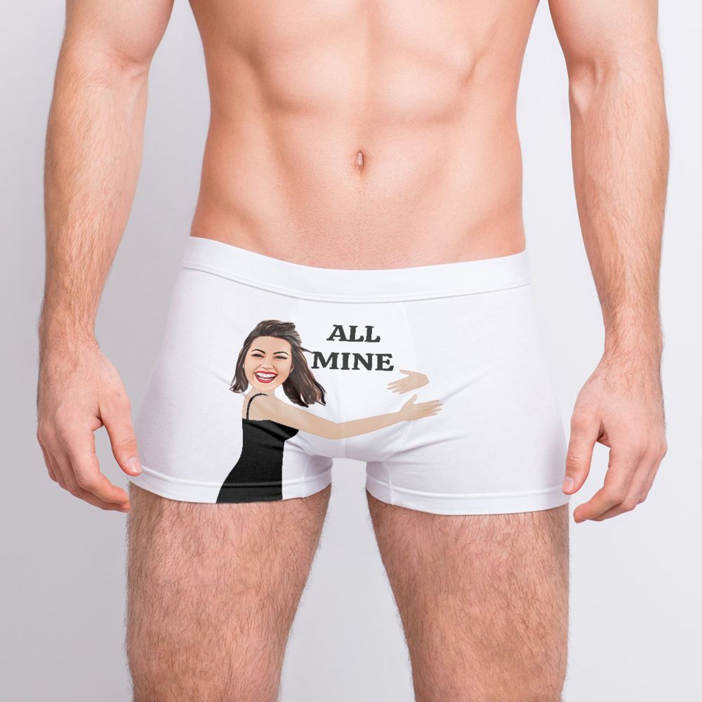 Personalised Face and Message Boxers