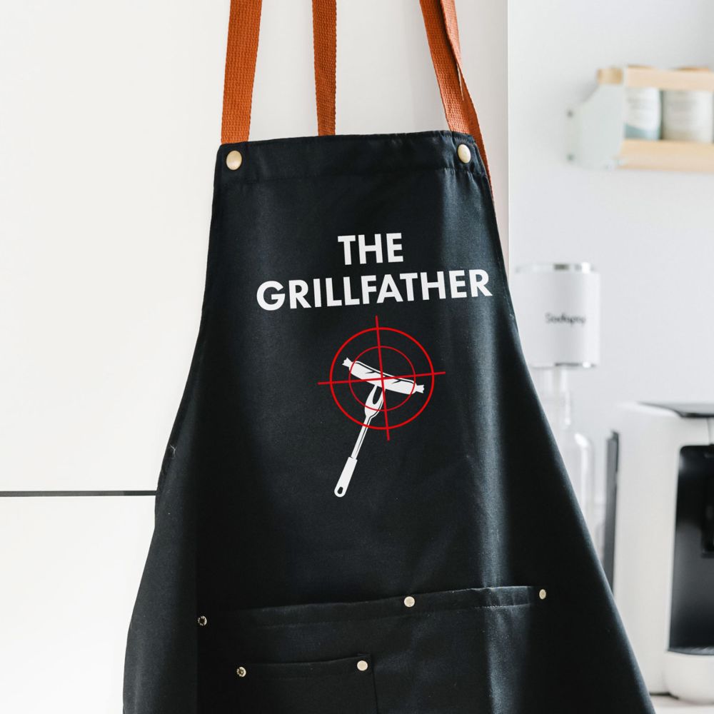 Personalised BBQ Apron with Text