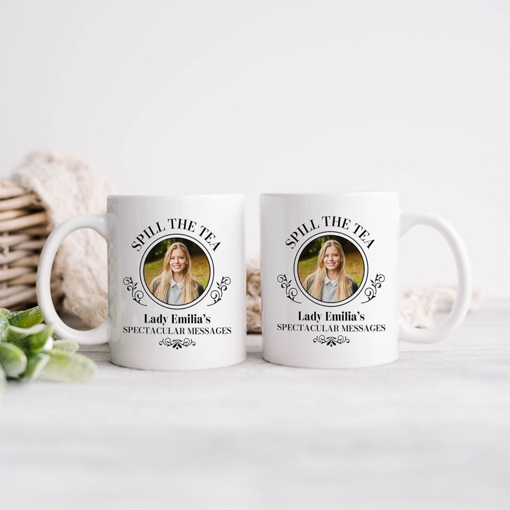 Personalised Spill the Tea Mug