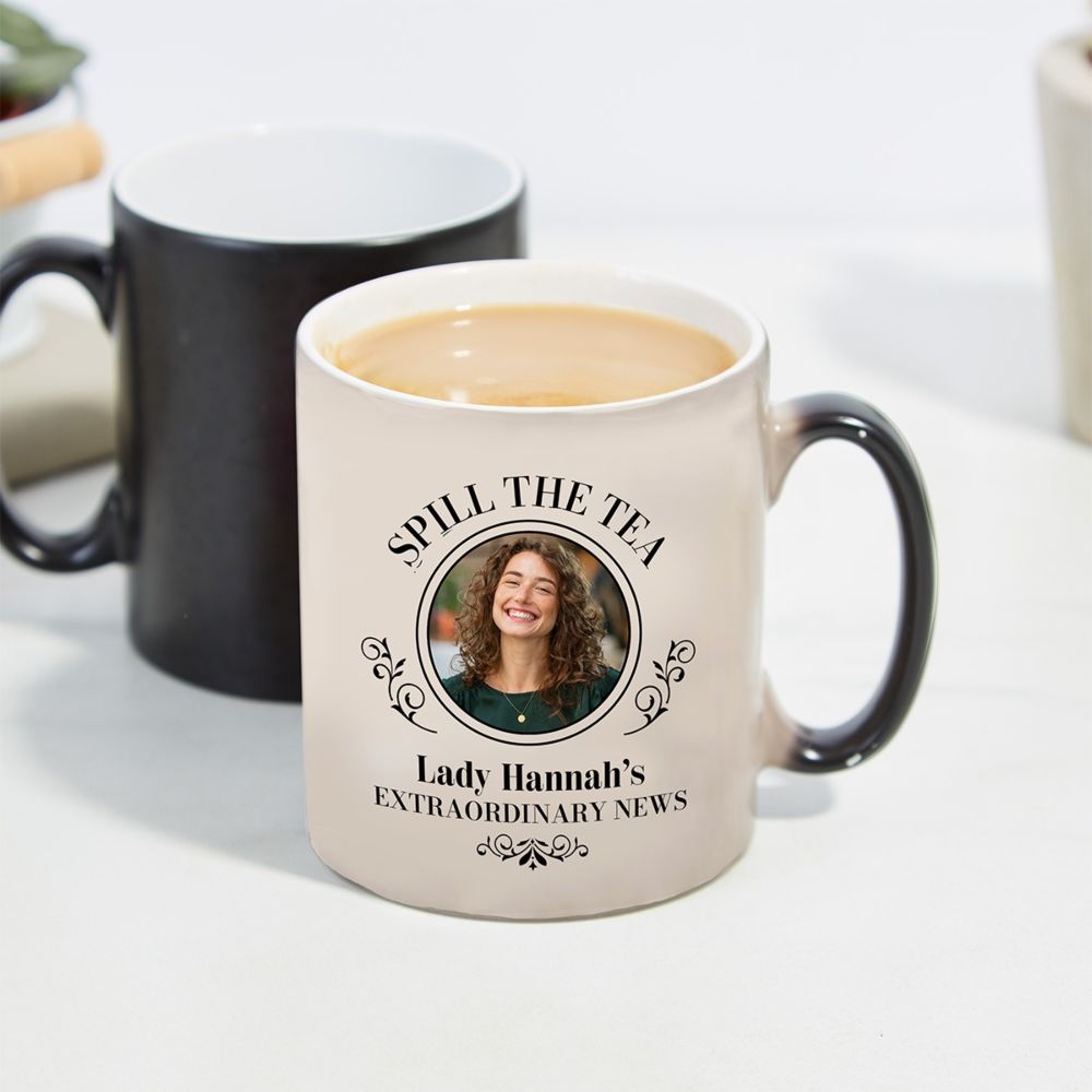 Personalised Spill the Tea Mug