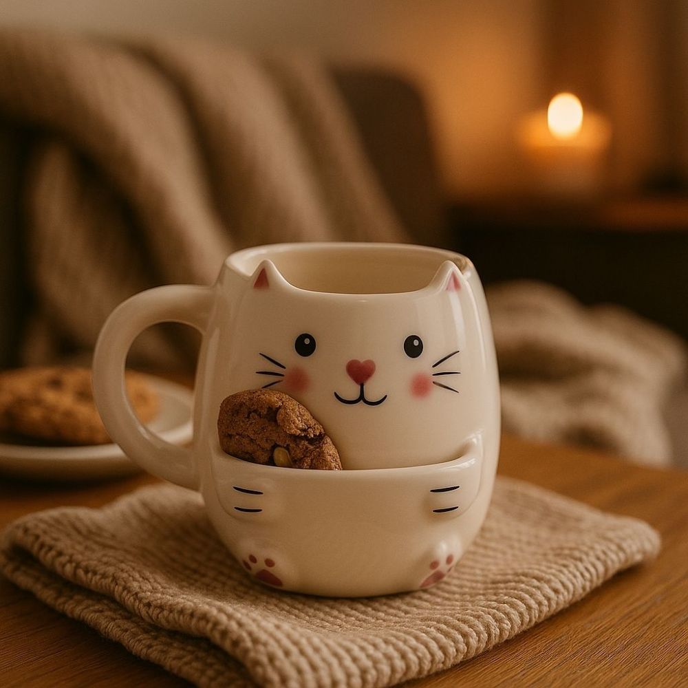 Cat Cookie Mug