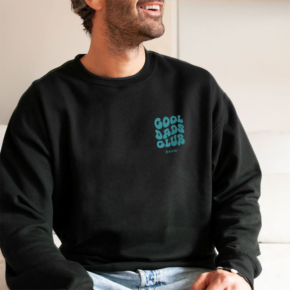 Personalised Cool Mums & Dads Club Sweatshirt