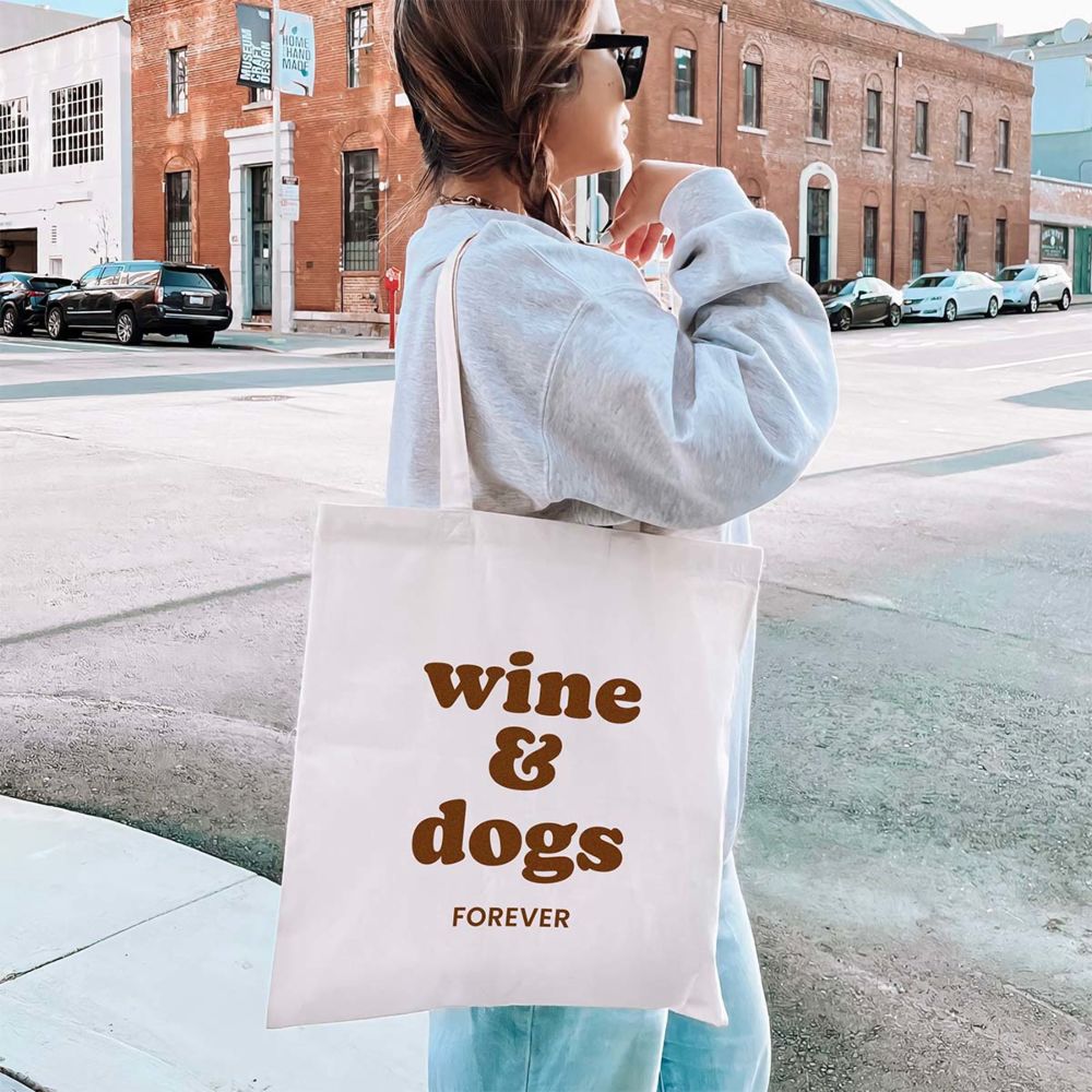 Personalised Tote Bag with Text