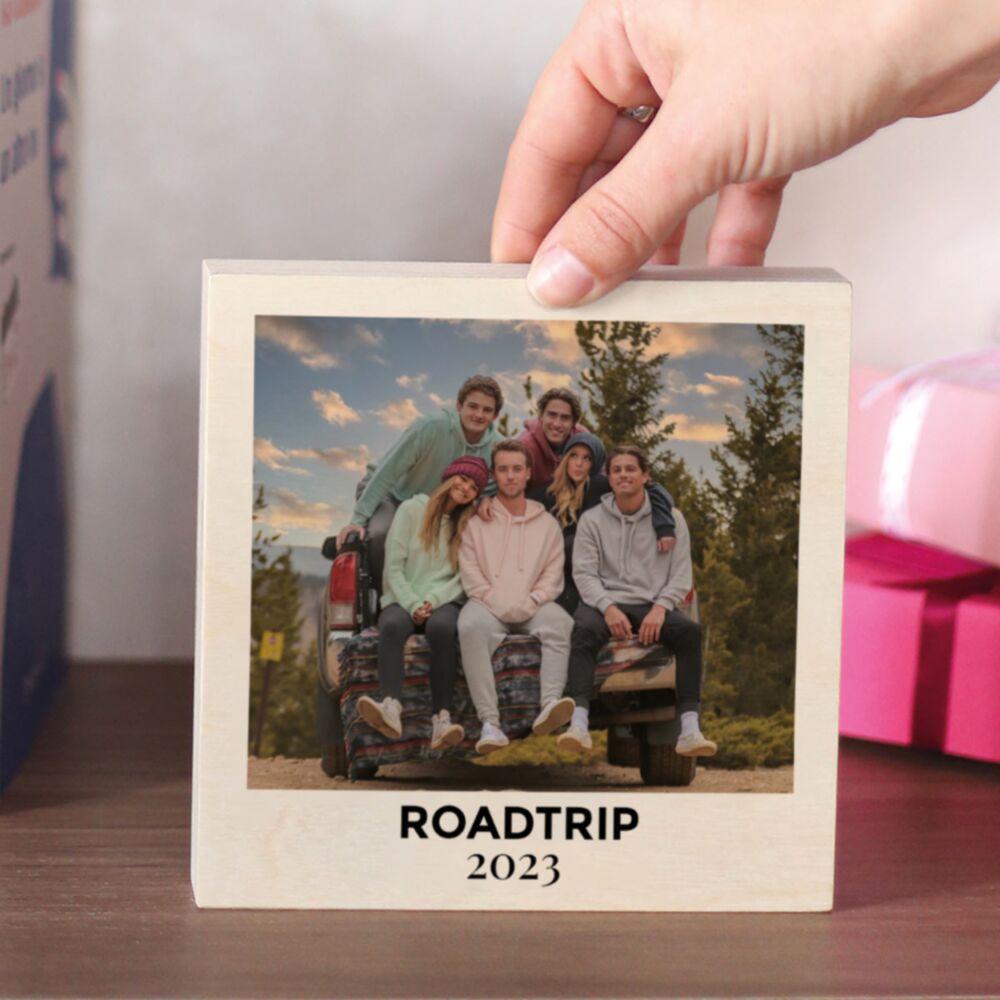 Wooden Photo Block