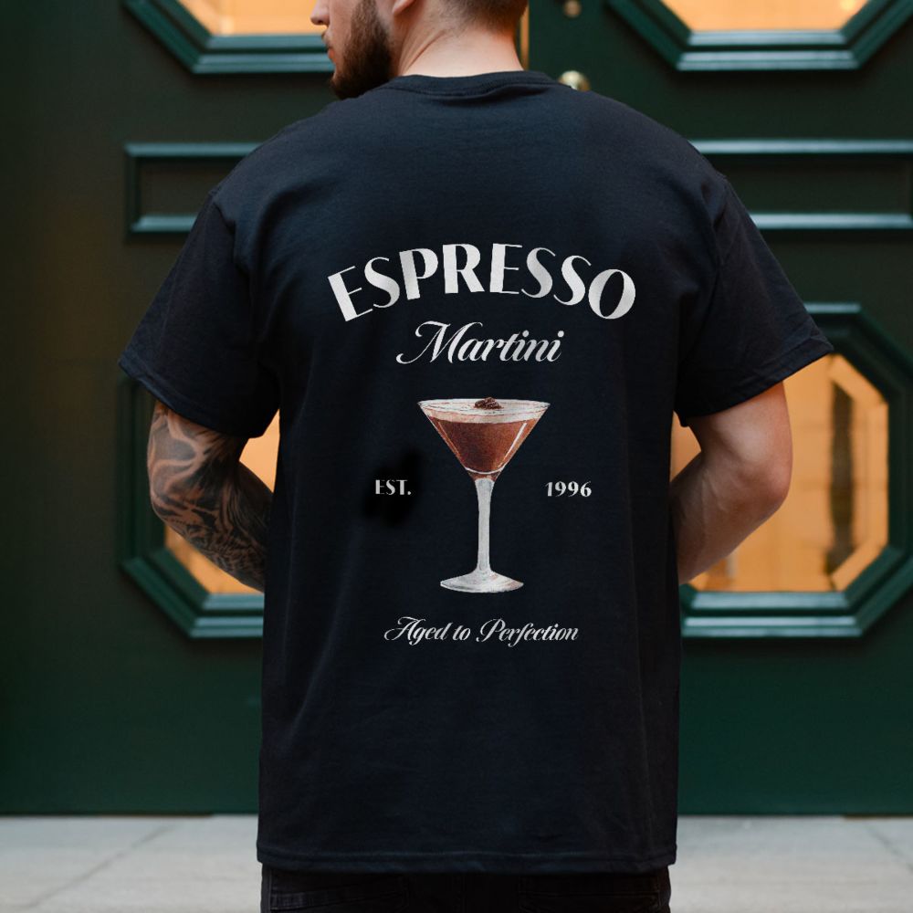 Personalised Espresso Martini T-Shirt