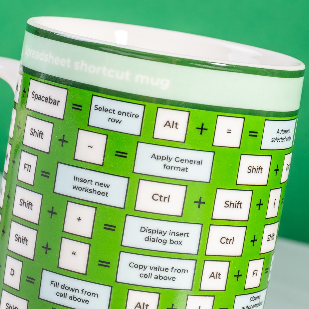 Excel Shortcut Mug