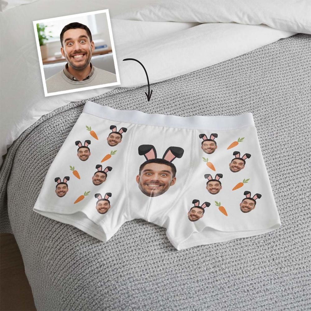 Personalised Bunny Boxers