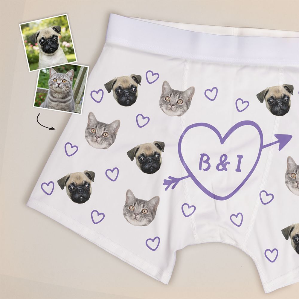 Personalised Love Boxers