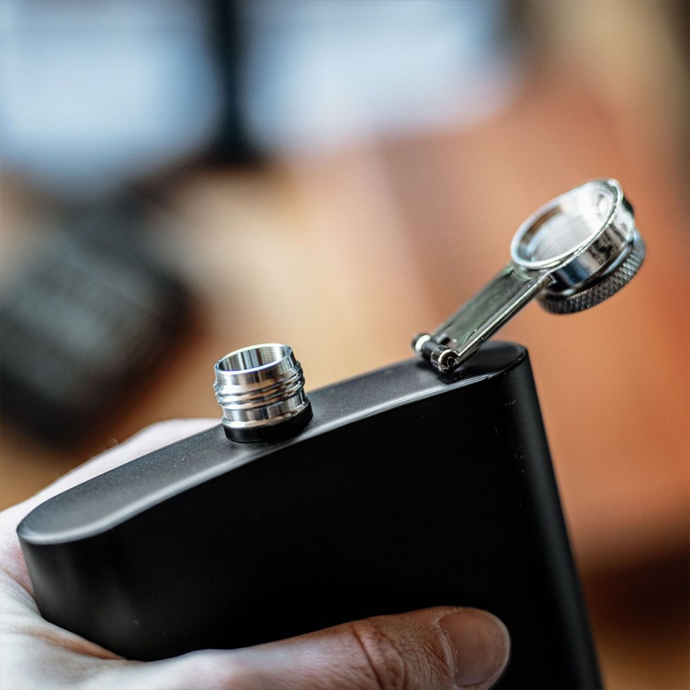 Personalised Hip Flask with Text