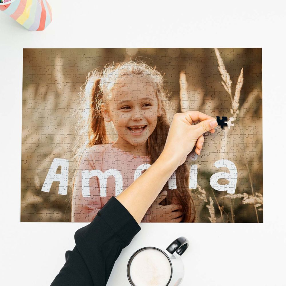 Personalised Puzzle with Photo and Text