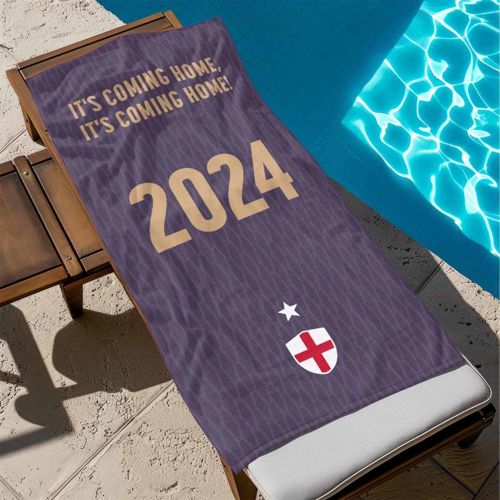 Personalised Euro 2024 Towel