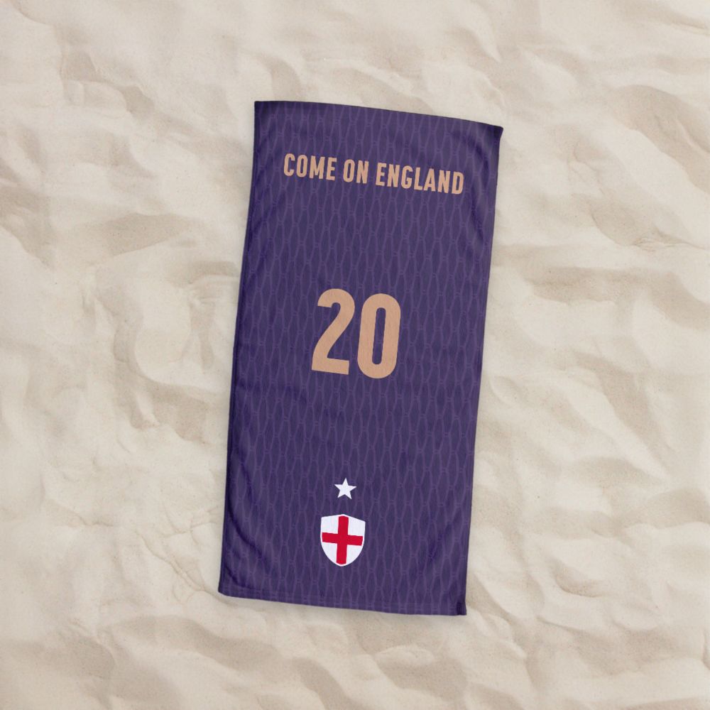 Personalised Euro 2024 Towel