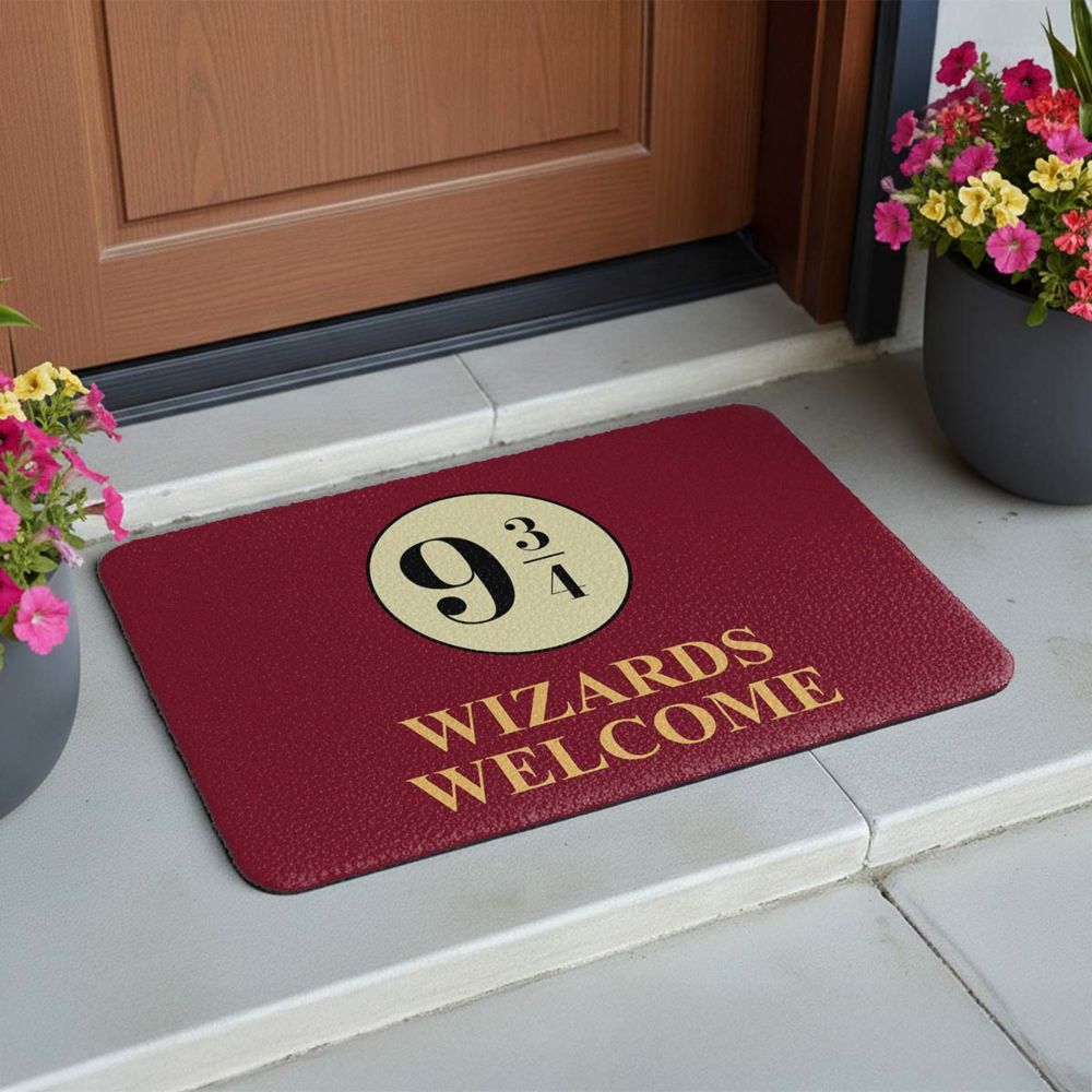 Personalised Platform 9 3/4 Doormat