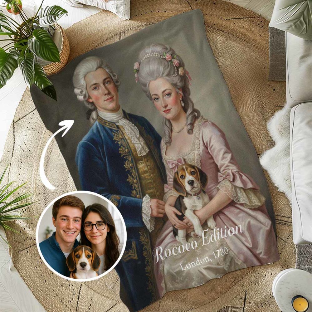 Personalised Painting Blanket