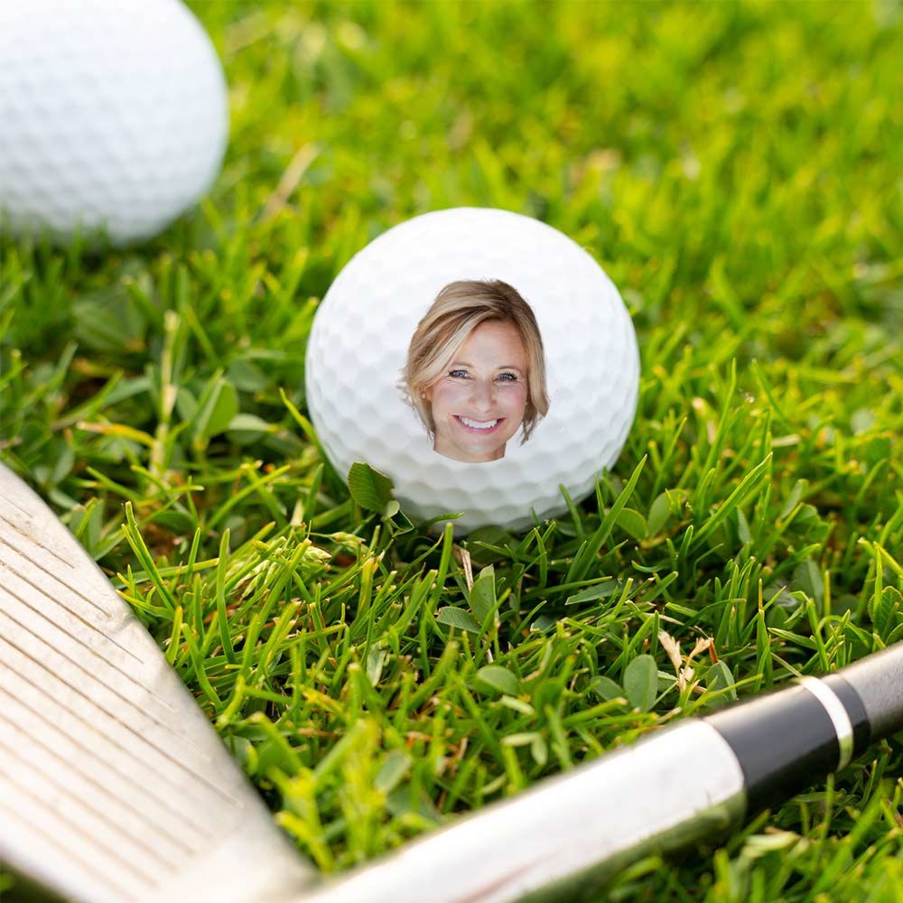 Personalised Golf Balls -  Set of 3 - Backroundremove