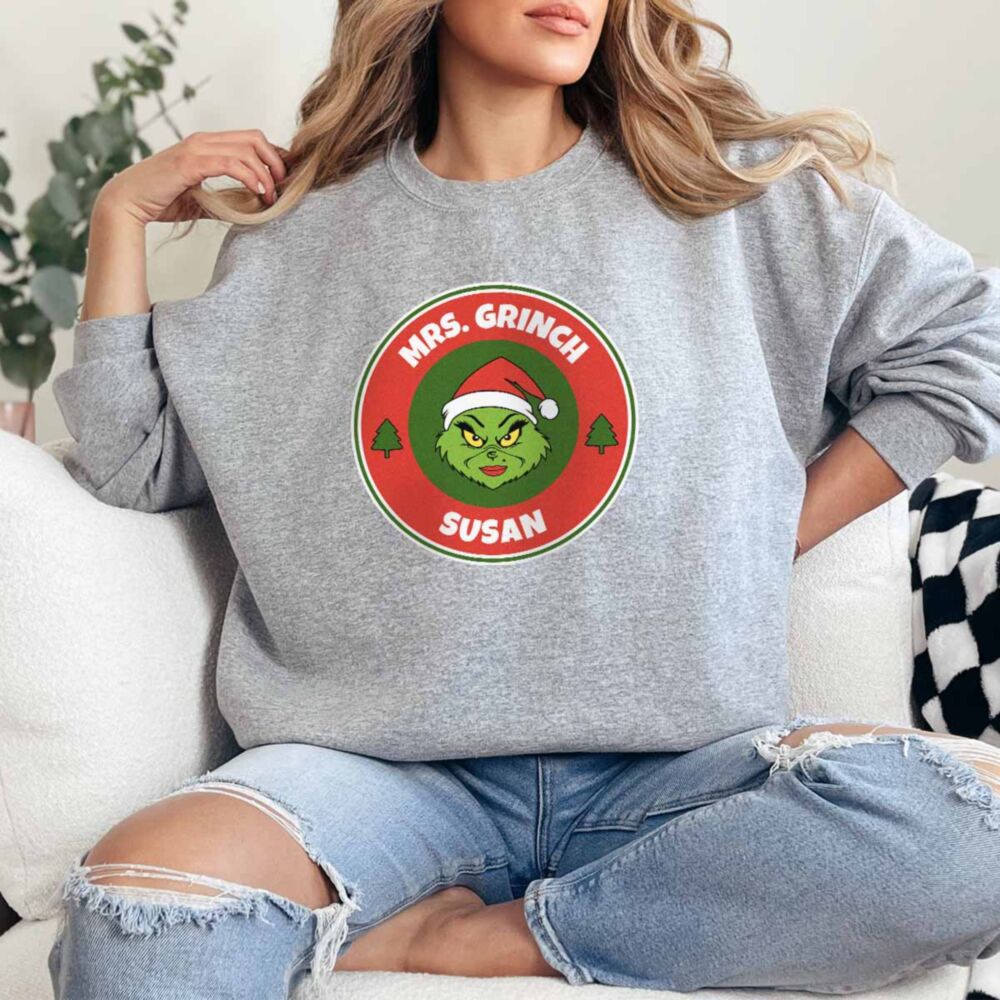 Personalised Grinch Sweater