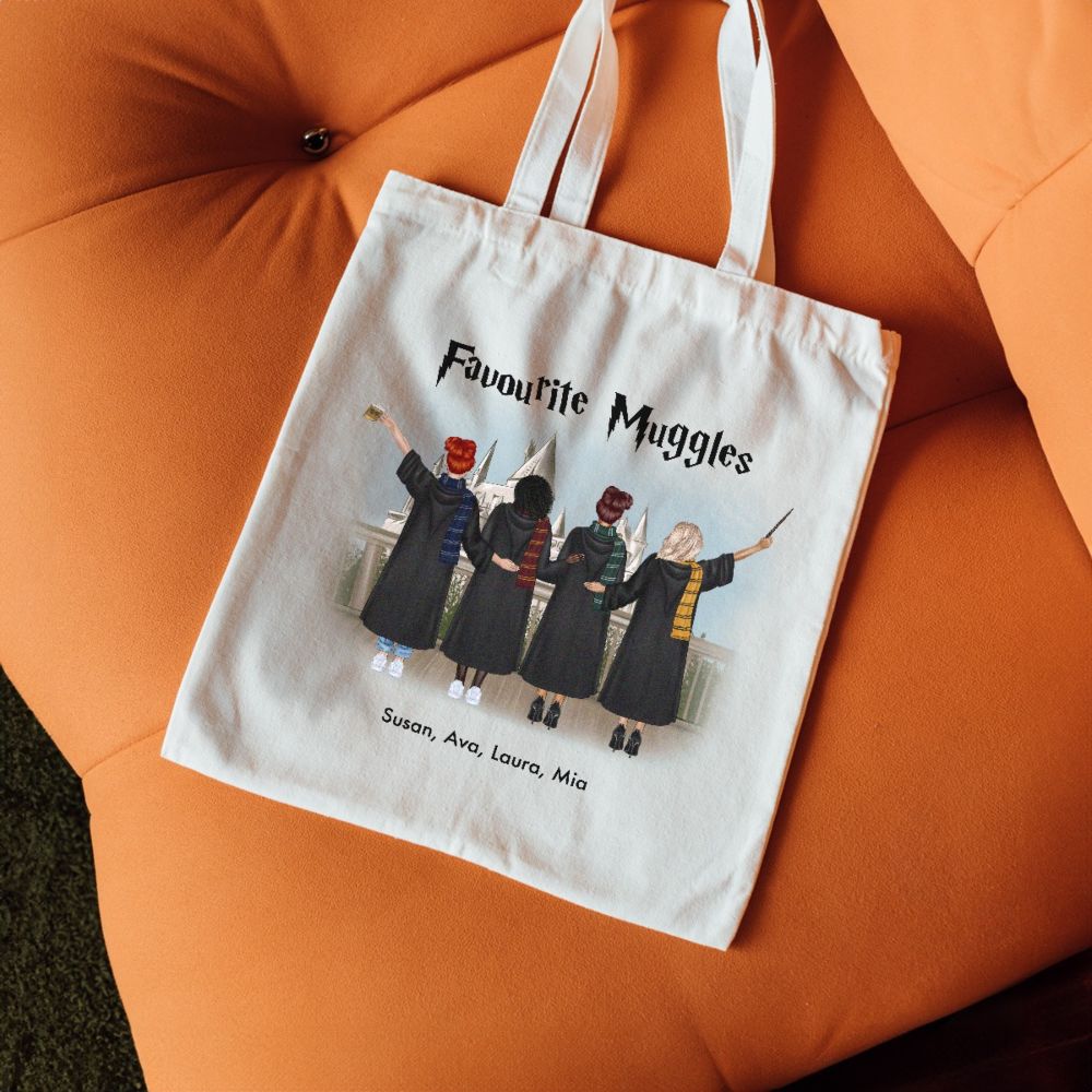 Personalised Wizard Tote Bag