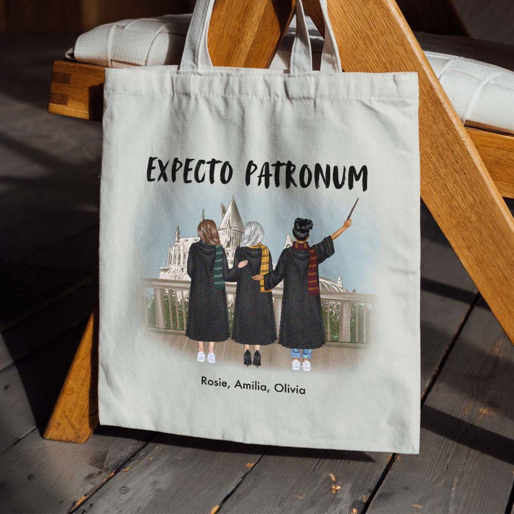 Personalised Wizard Tote Bag