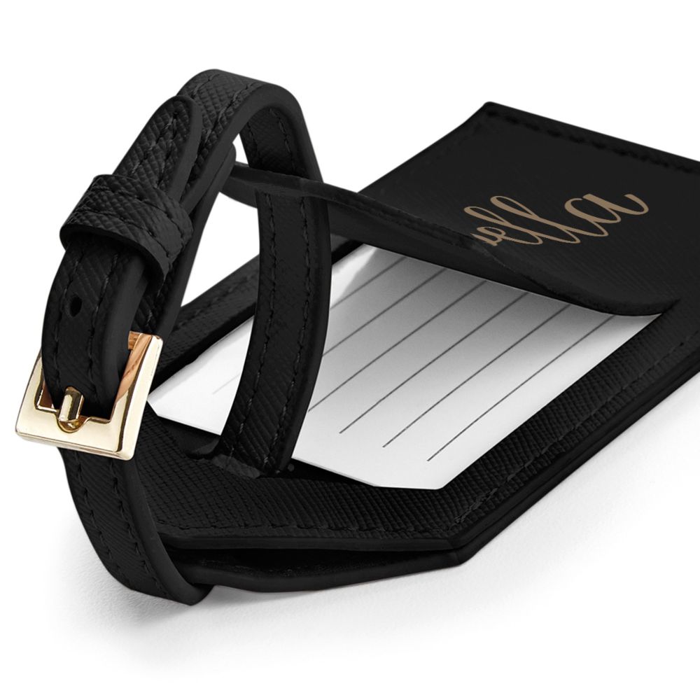 Personalised Passport Cover & Luggage Tag Set – Monogram Edition