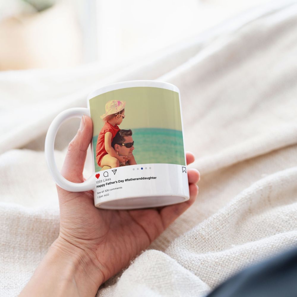 Personalised Instagram-style Mug